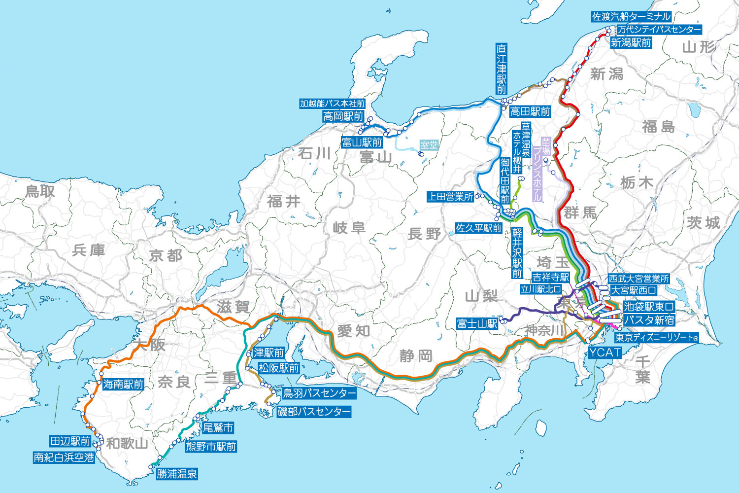 西武高速バス 路線一覧 西武バス